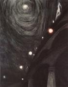 Leon Spilliaert Moonlight and Light oil on canvas